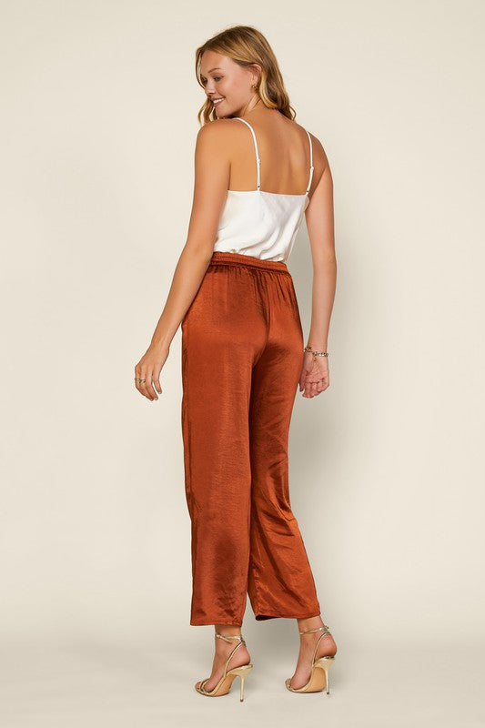 Perfect Satin Pants - Rust – 3° Limited