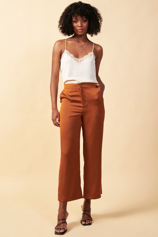 Toffee Ankle Trousers